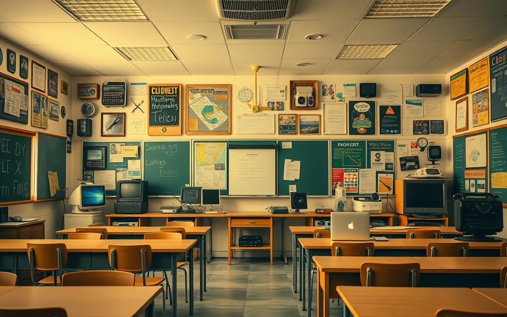 classroom tech evolution